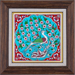 20X20-GÇ173-KLASİK-KUŞLU-DESEN-TURKUAZ-ZEMİN