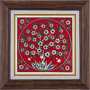 10X10-GÇ044-HAYAT-AĞACI-DESENİ-KIRMIZI-ZEMİN