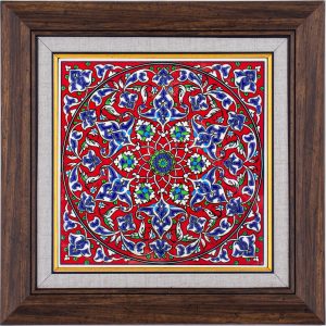 20X20-GÇ084-SEYREK-GEOMETRİK-RUMİ-KIRMIZI-ZEMİN