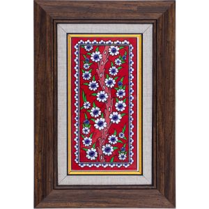 10X20-GÇ051-BAHARDALI-DESENİ-KIRMIZI-ZEMİN