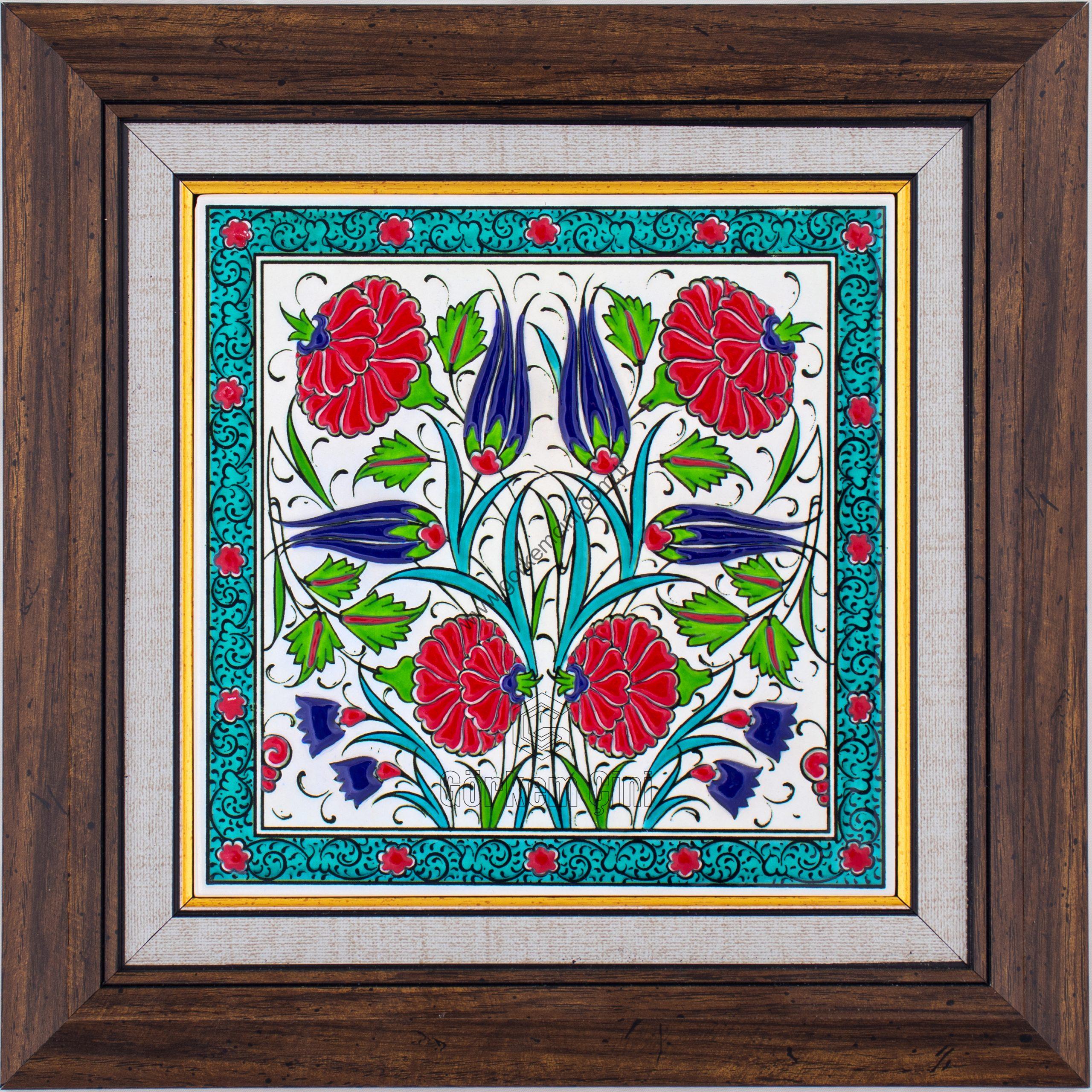 20X20-GÇ038-GÜLLÜ-LALELİ-BİTKİSEL-DESEN