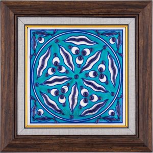 10x10-GÇ073-ÇİNTEMANİ-DESENİ-MAVİBEYAZ-TURKUAZ-ZEMİN