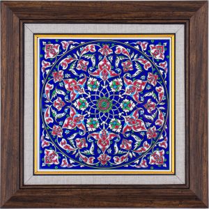 20X20-GÇ082-SEYREK-GEOMETRİK-RUMİ-KOBALT-ZEMİN