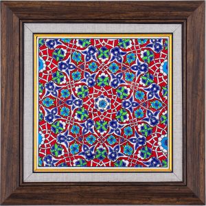 20X20-GÇ094-SIK-GEOMETRİK-RUMİ-KIRMIZI-ZEMİN