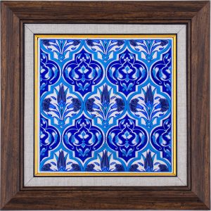 20X20-GÇ014-HANELİ-KARANFİL-LALELİ-DESEN-MAVİBEYAZ-KOBALT-ZEMİN