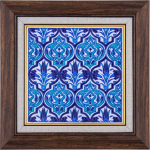 20X20-GÇ015-HANELİ-KARANFİL-LALELİ-DESEN-MAVİBEYAZ-TURKUAZ-ZEMİN