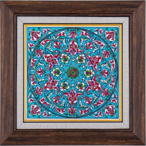 20X20-GÇ083-SEYREK-GEOMETRİK-RUMİ-TURKUAZ-ZEMİN
