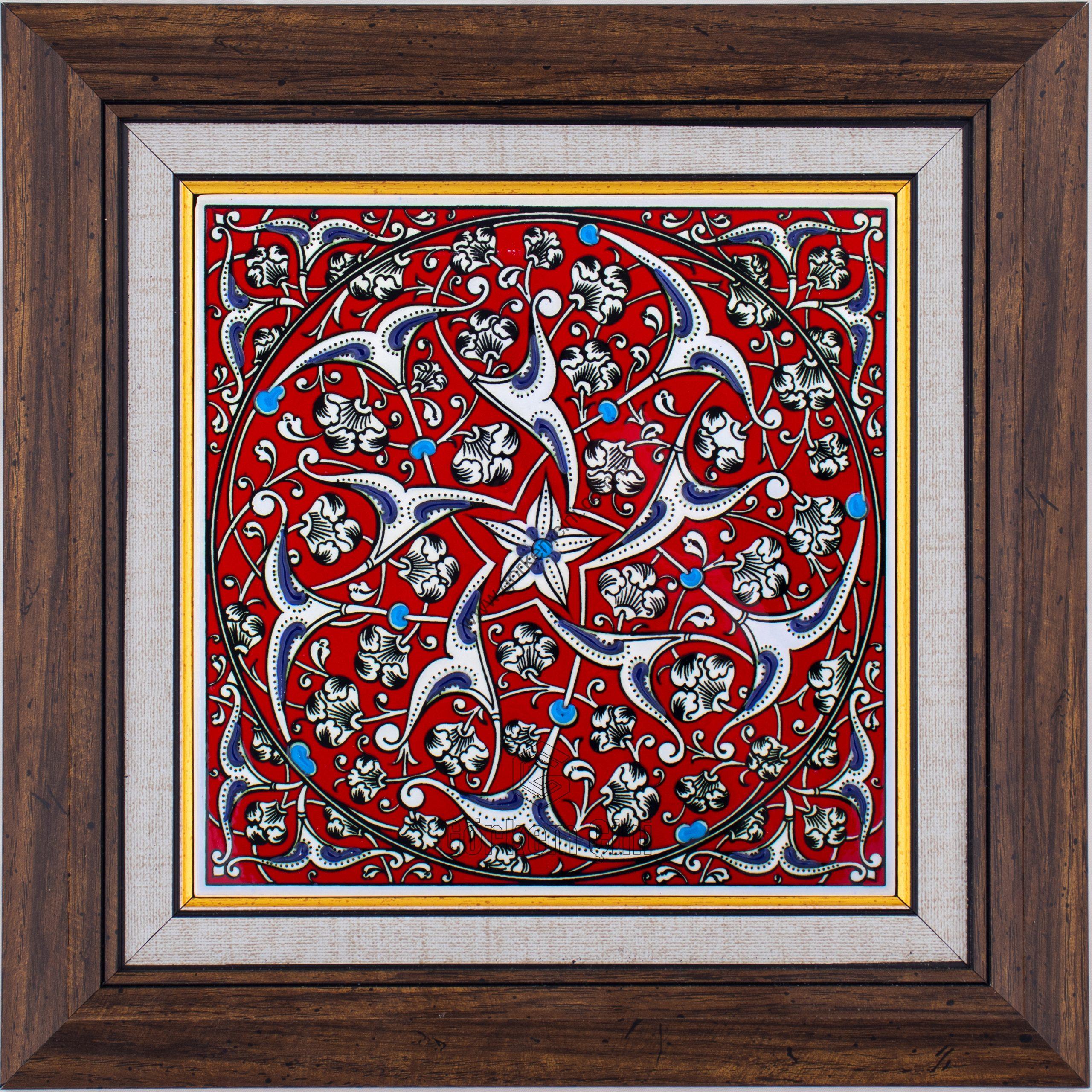20X20-GÇ064-BABANAKKAŞ-DESENİ-KIRMIZI-ZEMİN