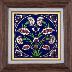 10X10-GÇ120-KARANFİL-HANÇER-YAPRAK-DESENİ-KOBALT-ZEMİN