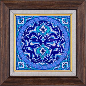 20X20-GÇ125-RUMİ-DESENİ-MAVİBEYAZ-KOBALT-ZEMİN