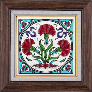 10X10-GÇ033-ÜÇ-KARANFİL-DESENİ-TURKUAZ-ZEMİN