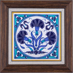 10X10-GÇ036-ÜÇ-KARANFİL-DESENİ-MAVİBEYAZ-TURKUAZ-ZEMİN