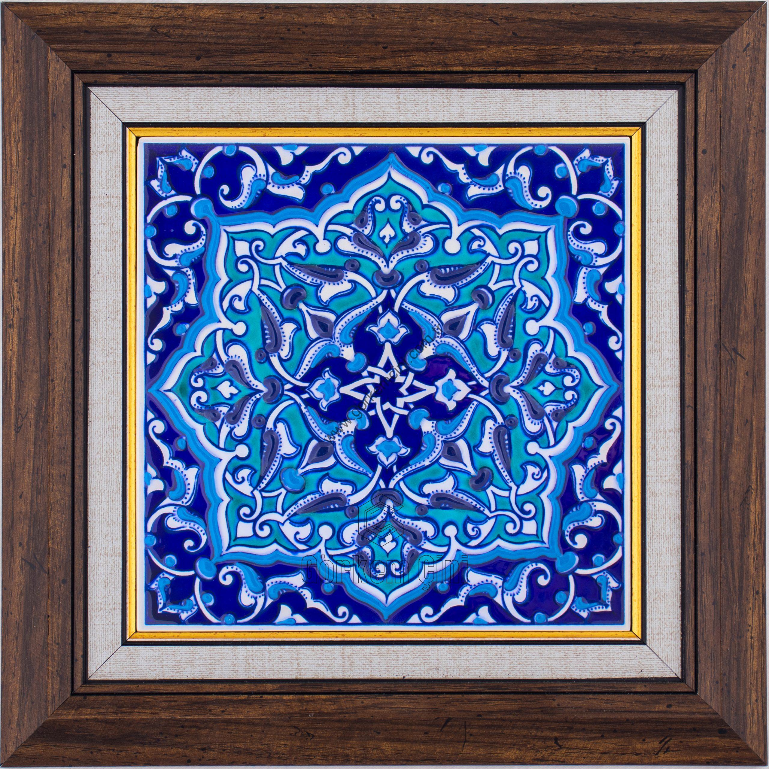 20X20-GÇ150-RUMİ-DESENİ-MAVİBEYAZ-TURKUAZ-ZEMİN