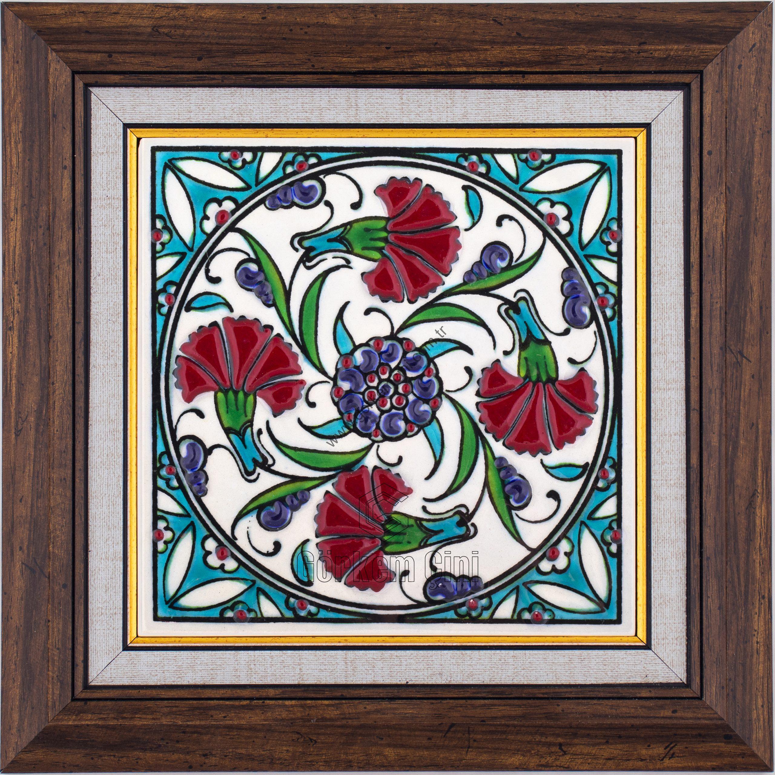 10X10-GÇ110-DÖRT-KARANFİL-DESENİ-TURKUAZ-ZEMİN