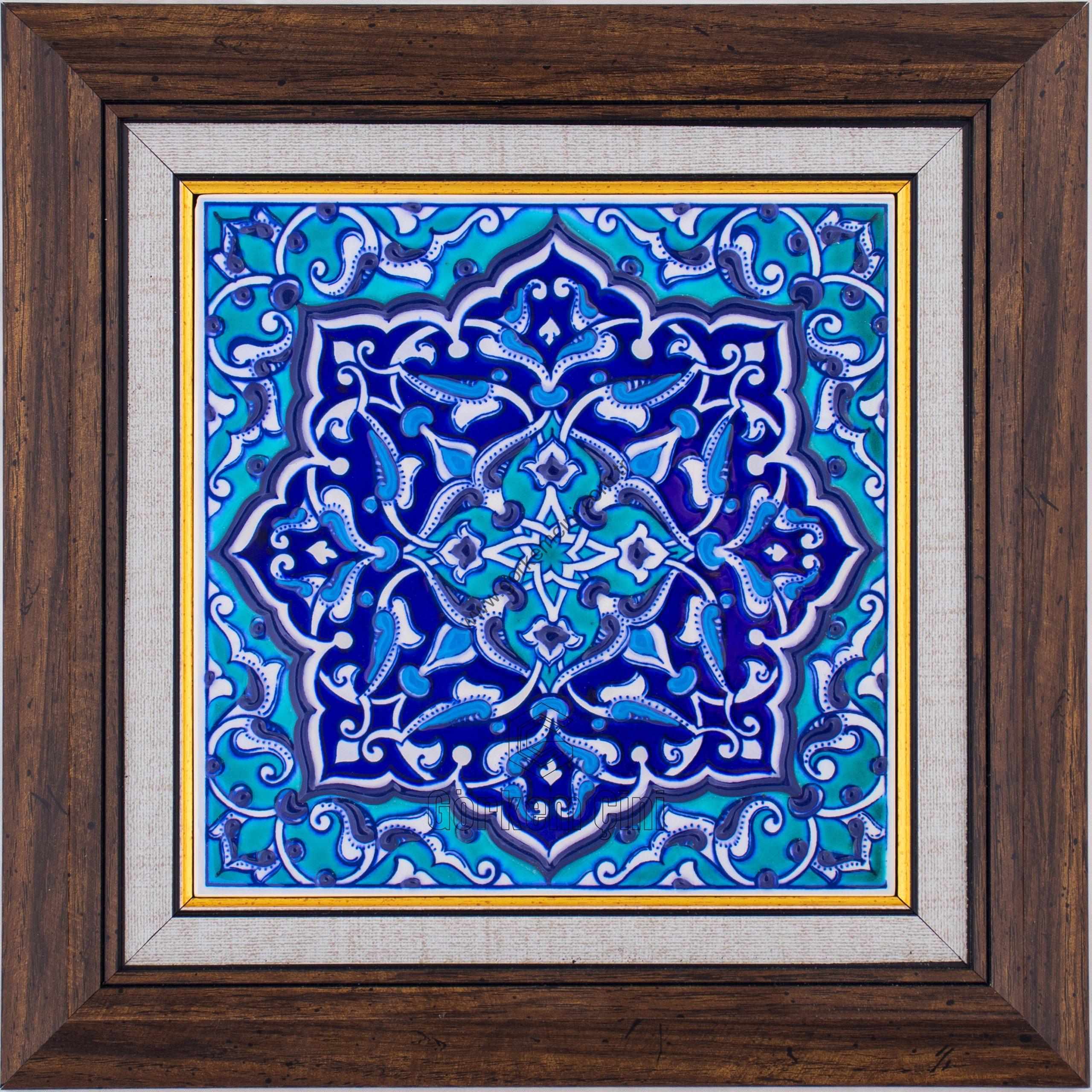 20X20-GÇ149-RUMİ-DESENİ-MAVİBEYAZ-KOBALT-ZEMİN