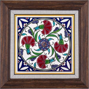 10X10-GÇ109-DÖRT-KARANFİL-DESENİ-KOBALT-ZEMİN
