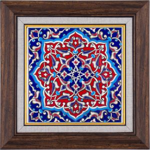 20X20-GÇ148-RUMİ-DESENİ-KIRMIZI-ZEMİN