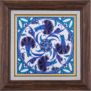 10X10-GÇ113-DÖRT-KARANFİL-DESENİ-MAVİBEYAZ-TURKUAZ-ZEMİN