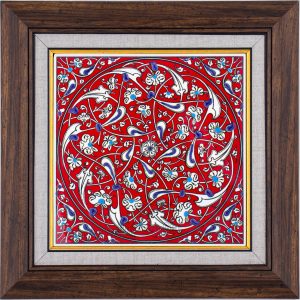 20X20-GÇ167-BABA-NAKKAŞ-DESENİ-KIRMIZI-ZEMİN
