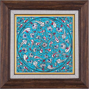 20X20-GÇ166-BABA-NAKKAŞ-DESENİ-TURKUAZ-ZEMİN