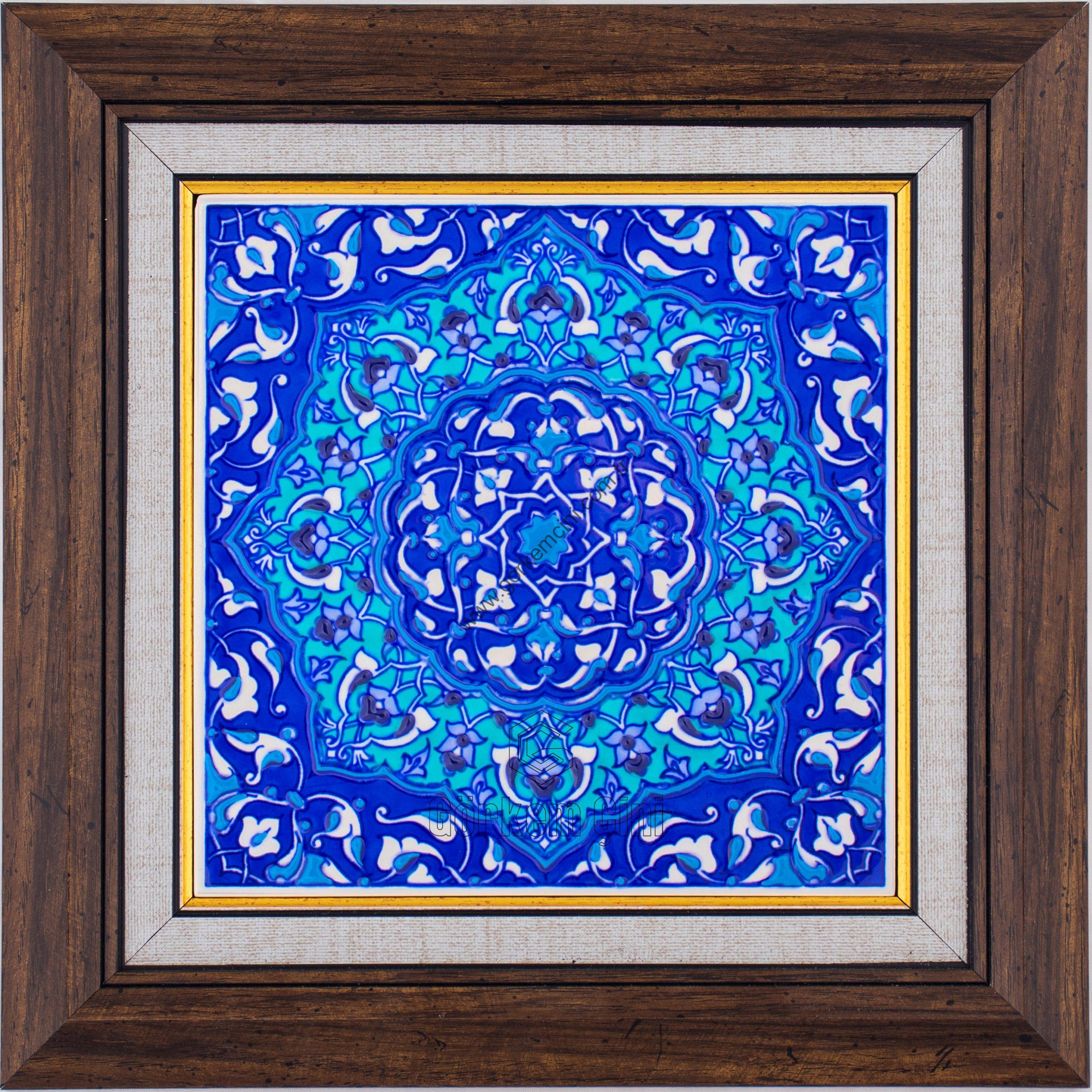 20X20-GÇ053-RUMİ-DESENİ-MAVİBEYAZ-KOBALT-ZEMİN