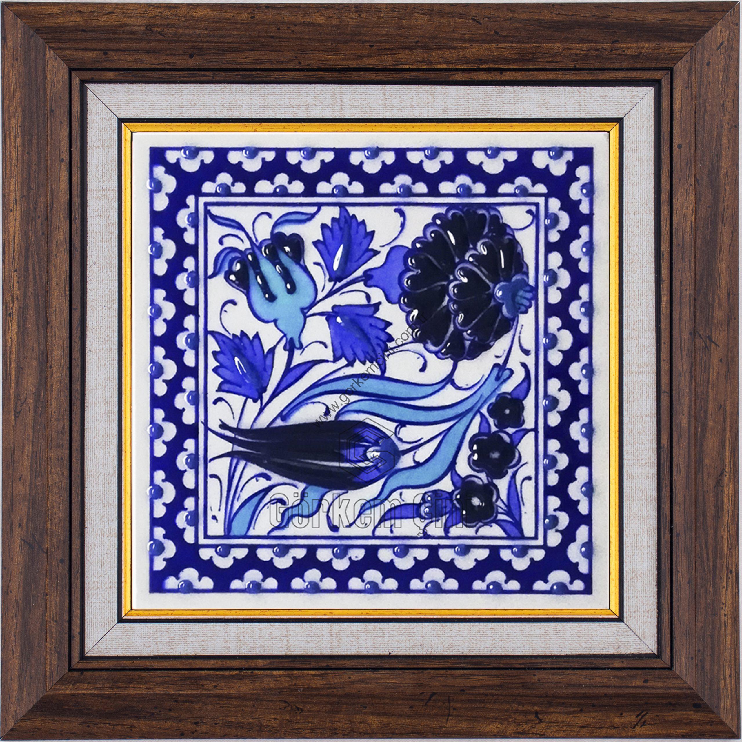 10X10-GÇ138-LALE-GÜL-DESENİ-MAVİBEYAZ-KOBALT-ZEMİN