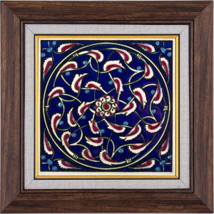 10x10-GÇ001-RUMİ-DESENİ-KOBALT-ZEMİN