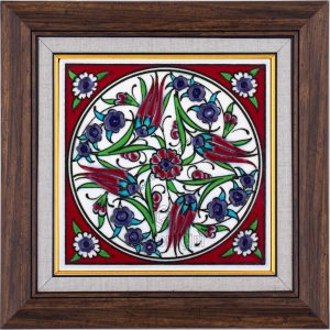 10X10-GÇ081-LALE-PENÇ-DESENİ-KIRMIZI-ZEMİN