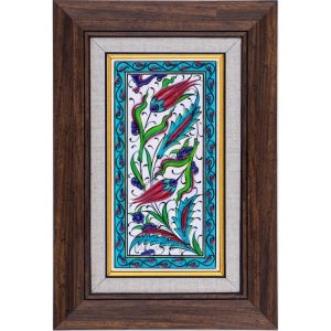 10X20-GÇ084-HANÇER-YAPRAKLI-LALELİ-DESEN-RENKLİ-ÇALIŞMA