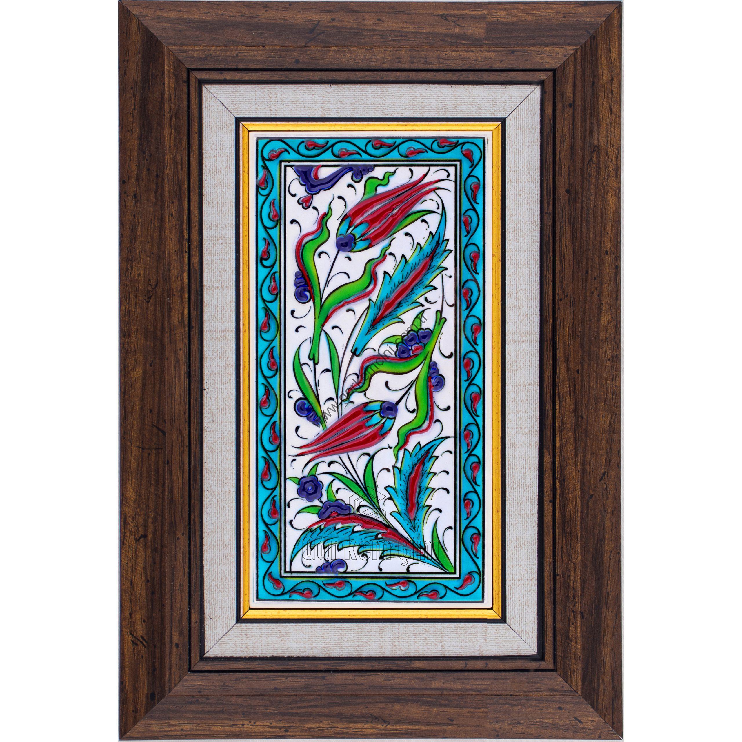 10X20-GÇ084-HANÇER-YAPRAKLI-LALELİ-DESEN-RENKLİ-ÇALIŞMA