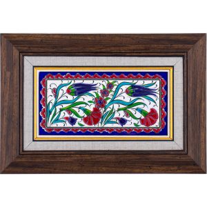 10X20-GÇ069-LALE-KARANFİL-YATAY-DESEN-KOBALT-ZEMİN