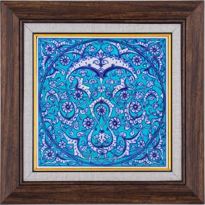 20X20-GÇ111-BABA-NAKKAŞ-DESENİ-MAVİBEYAZ-TURKUAZ-ZEMİN