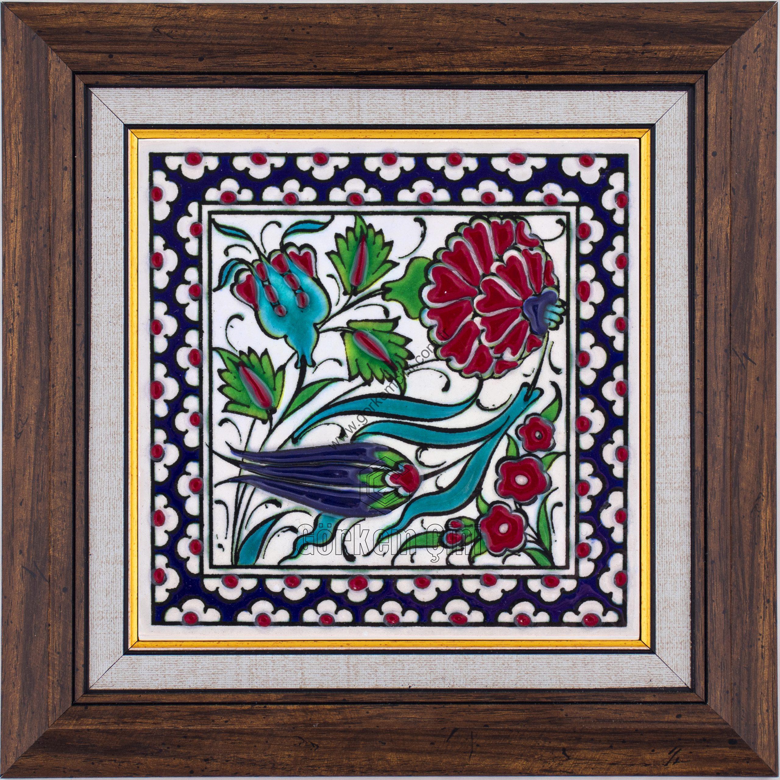 10X10-GÇ135-LALE-GÜL-DESENİ-KOBALT-ZEMİN