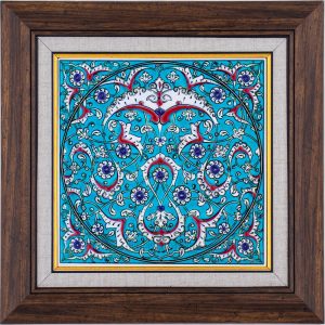 20X20-GÇ108-BABA-NAKKAŞ-DESENİ-TURKUAZ-ZEMİN