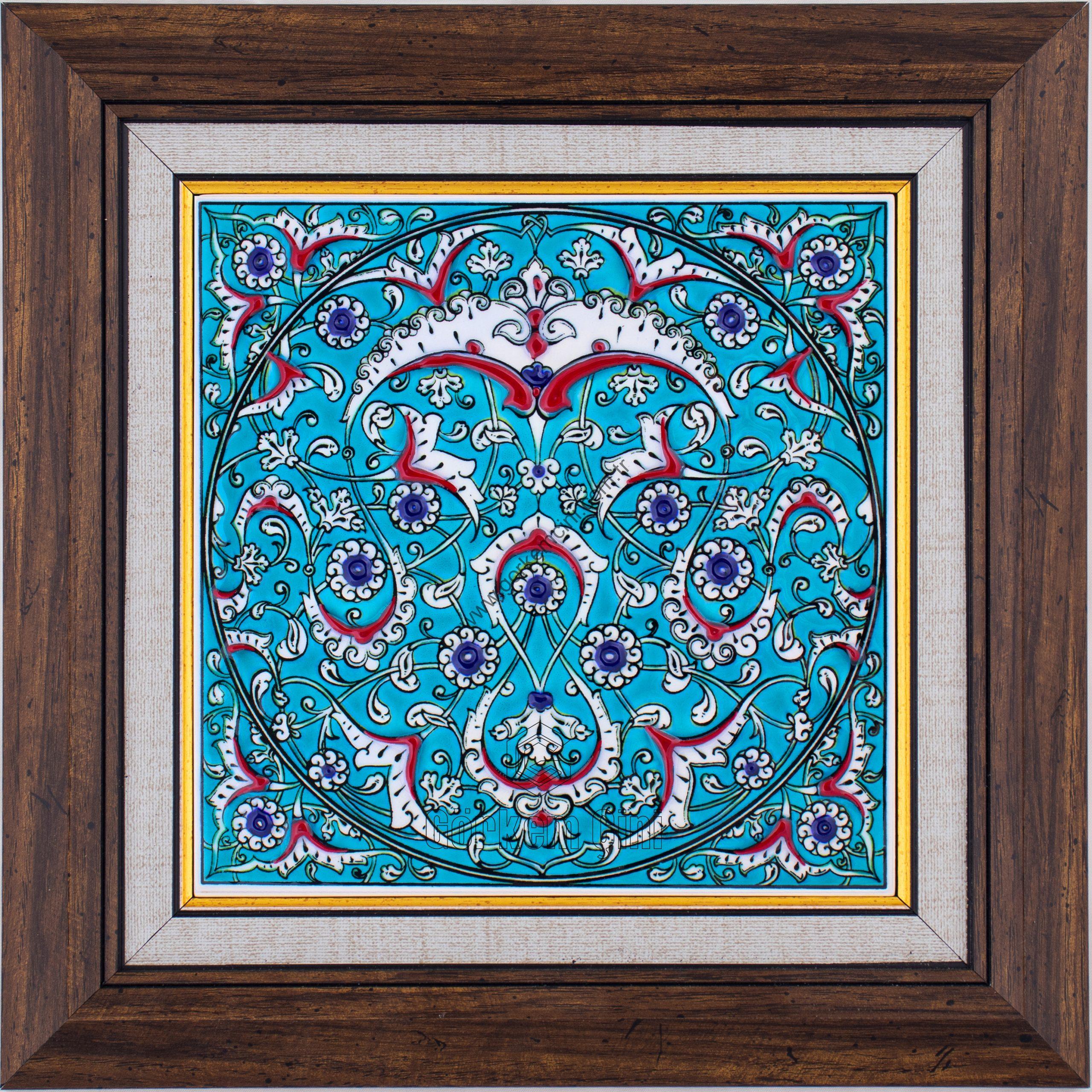 20X20-GÇ108-BABA-NAKKAŞ-DESENİ-TURKUAZ-ZEMİN