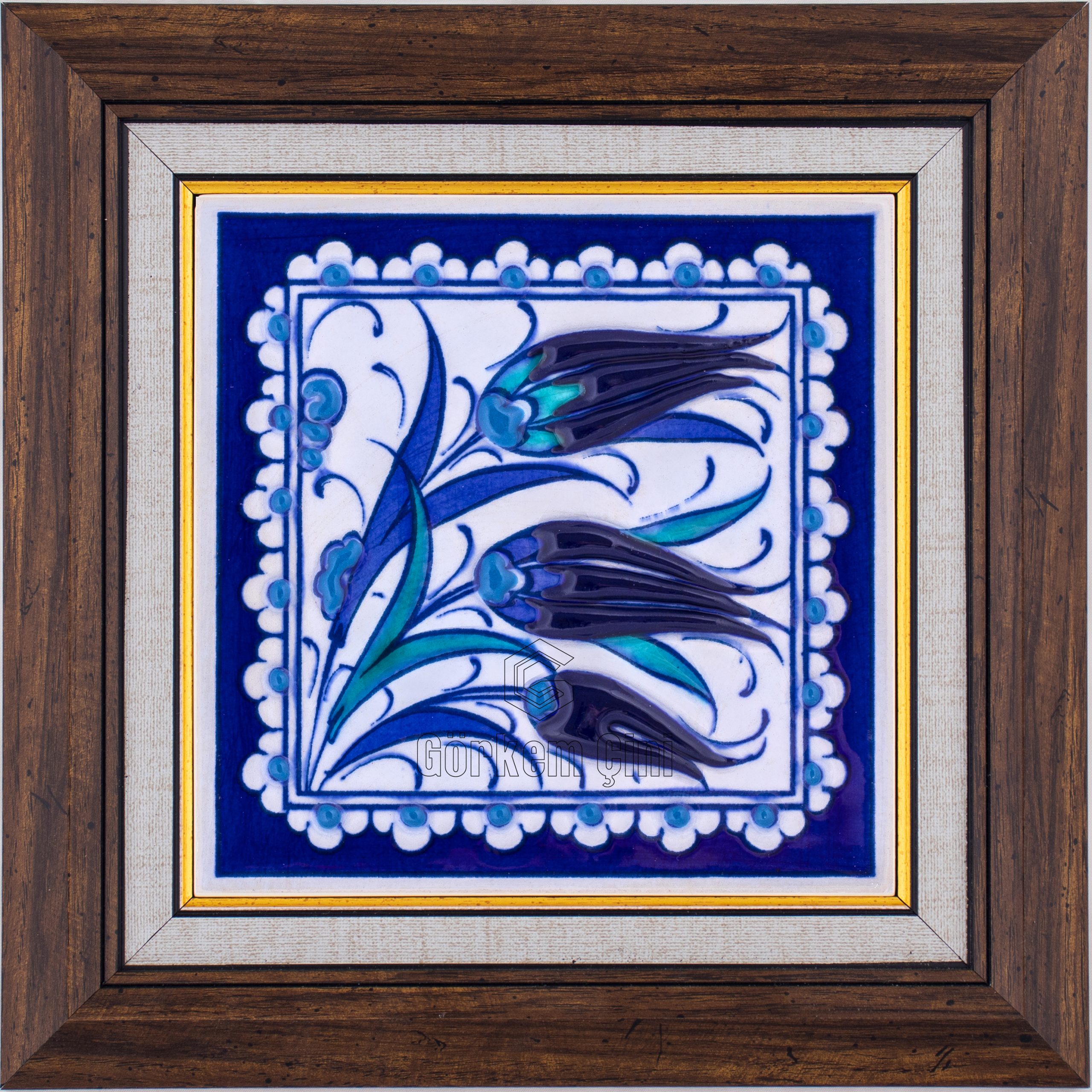 10X10-GÇ153-LALE-DESENİ-MAVİBEYAZ-KOBALT-ZEMİN