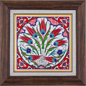 20X20-GÇ074-LALELİ-DESEN-KIRMIZI-ZEMİN