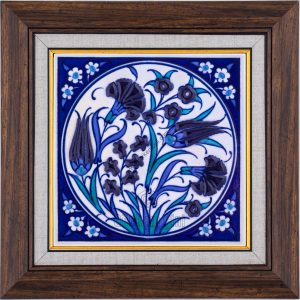 10X10-GÇ055-BİTKİSEL-DESEN-MAVİBEYAZ-KOBALT-ZEMİN