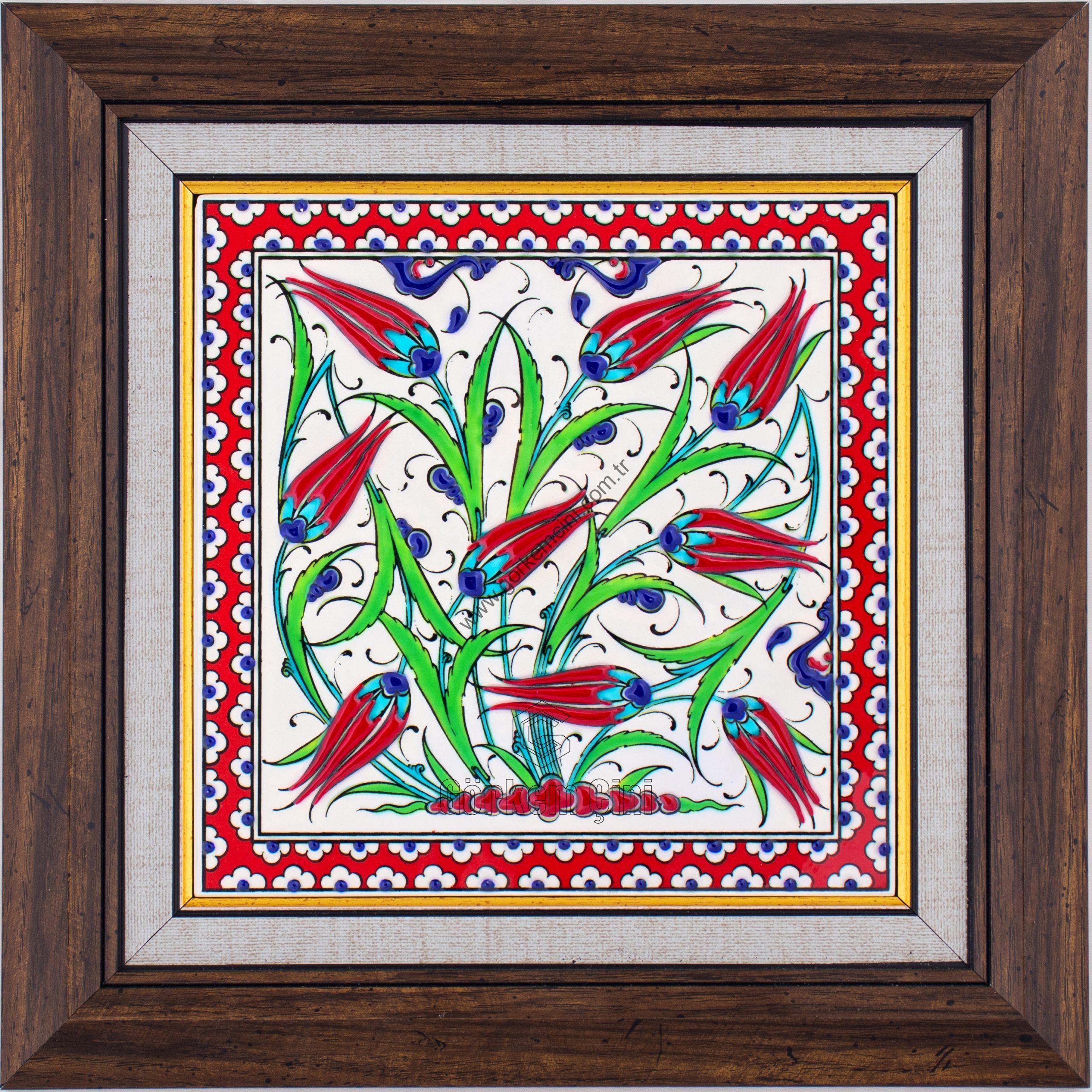 20X20-GÇ114-LALELİ-DESEN-KIRMIZI