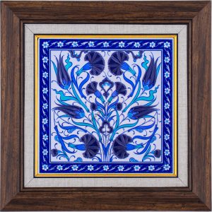 20X20-GÇ178-LALELİ-KARANFİLLİ-DESEN-MAVİBEYAZ-KOBALT