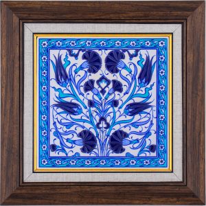 20X20-GÇ179-LALELİ-KARANFİLLİ-DESEN-MAVİBEYAZ-TURKUAZ