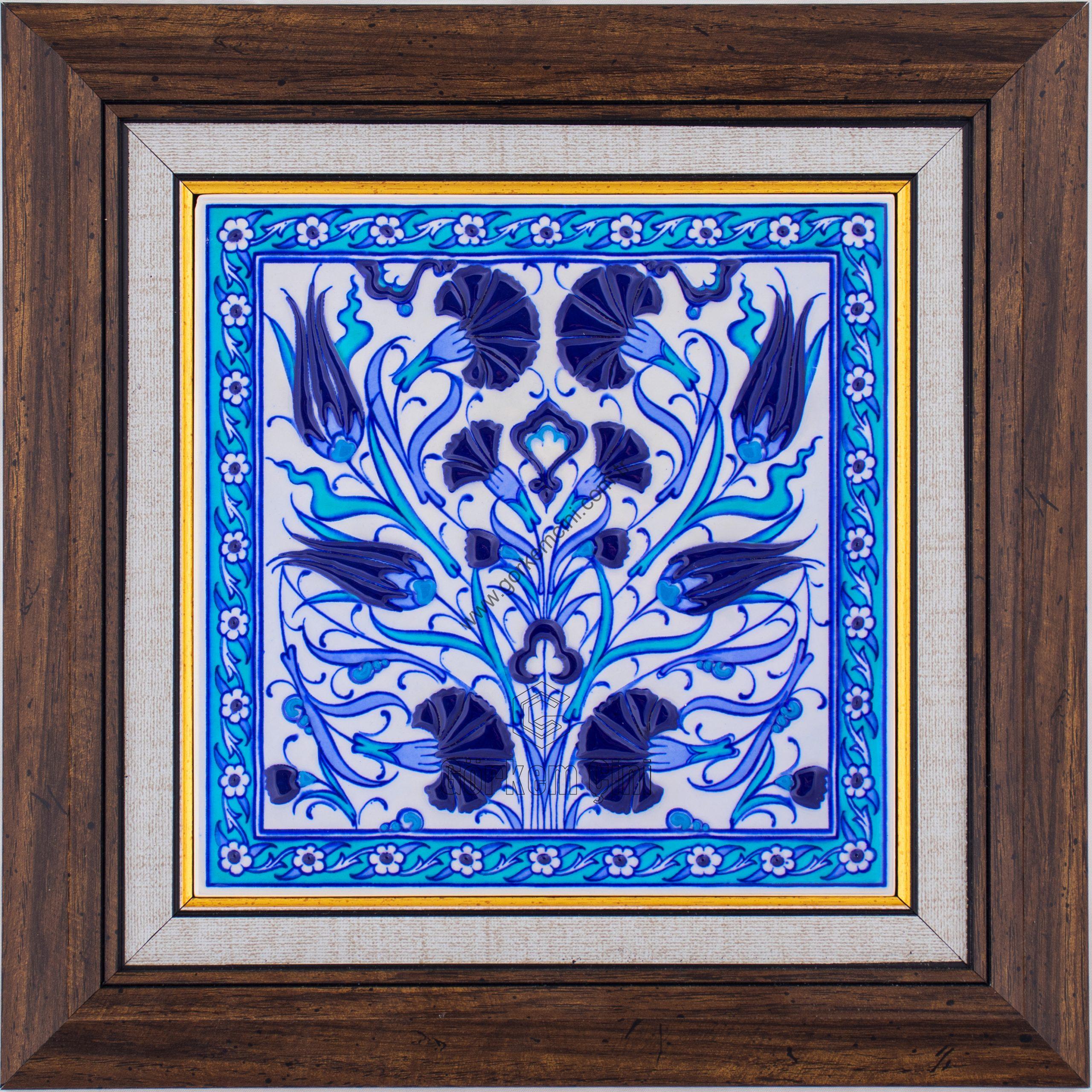 20X20-GÇ179-LALELİ-KARANFİLLİ-DESEN-MAVİBEYAZ-TURKUAZ