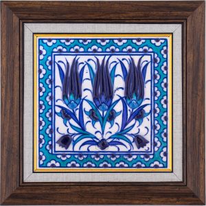 10X10-GÇ129-LALE-DESENİ-MAVİBEYAZ-TURKUAZ-ZEMİN