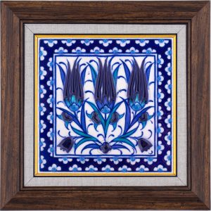 10X10-GÇ128-LALE-DESENİ-MAVİBEYAZ-KOBALT-ZEMİN