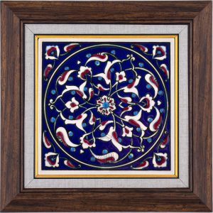 10X10-GÇ086-RUMİ-DESENİ-KOBALT-ZEMİN