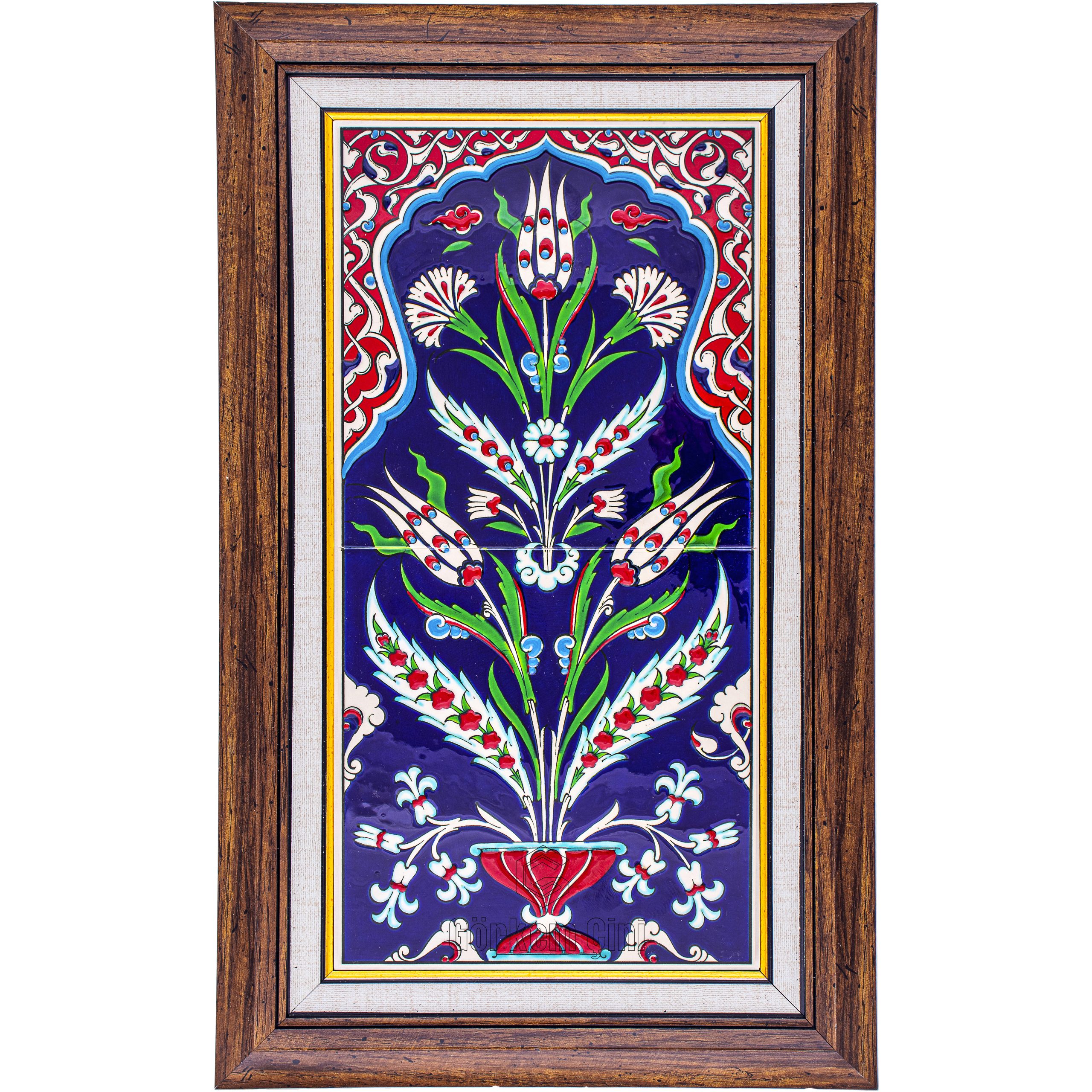 20X40-GÇ006-HANÇER-YAPRAKLI-DESEN-KOBALT