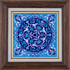 20X20-GÇ207-RUMİ-DESEN-MAVİBEYAZ-KOBALT-ZEMİN