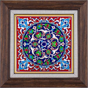 20X20-GÇ204-RUMİ-DESEN-KOBALT-ZEMİN