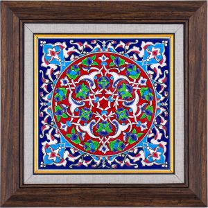 20X20-GÇ206-RUMİ-DESEN-KIRMIZI-ZEMİN