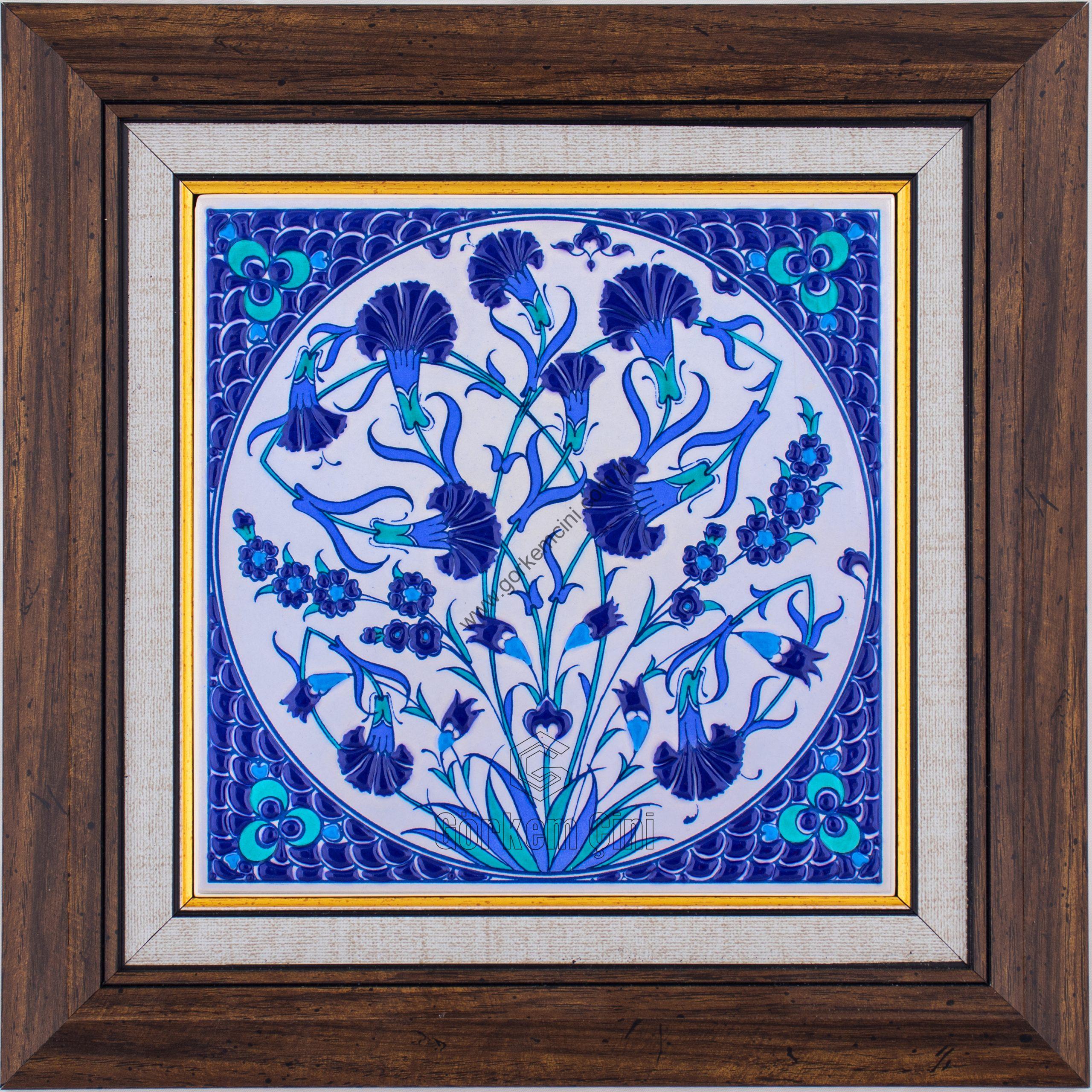 20X20-GÇ210-KARANFİLLİ-PENÇLİ-DESEN-MAVİBEYAZ